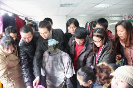 UCC洗衣干洗店加盟商培訓(xùn)現(xiàn)場(chǎng)